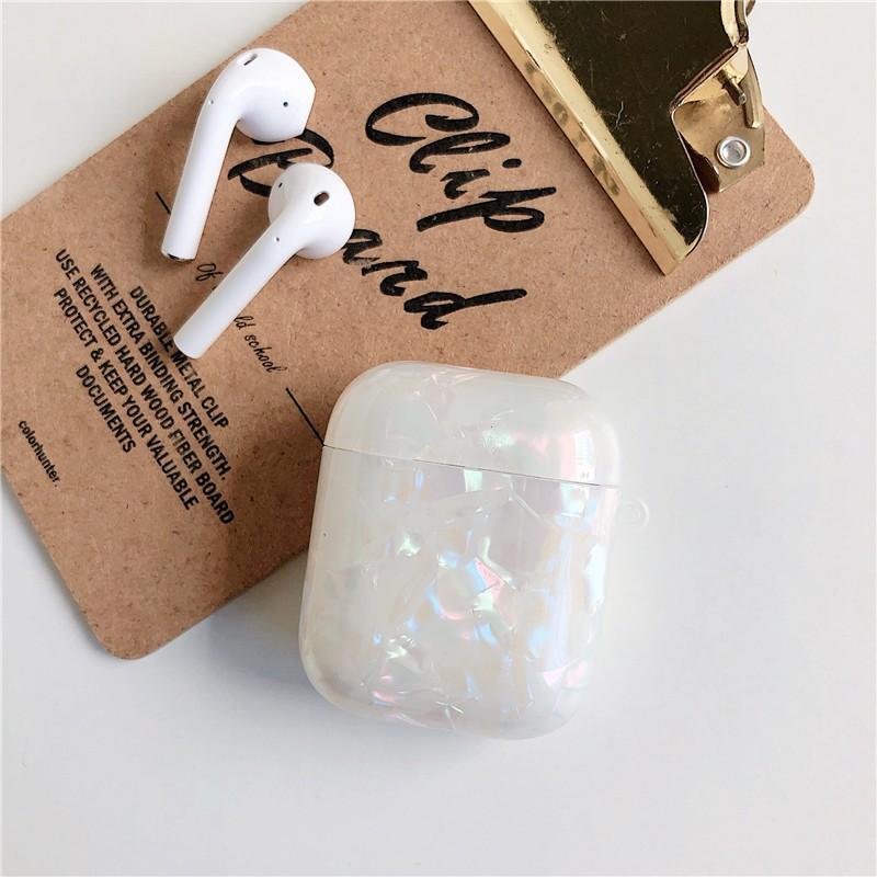 Simple shell pattern AirPods Pro earphone cover for Apple 1/1/1 generation wireless Bluetooth silicone cover trendy girl