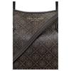 Tory Burch Perry Letter Logo Gold Hardware Canvas Tote Bag Shopping Bag Shoulder Crossbody Handbag Small Women tote Dark-Brown 176060-200