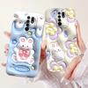 For Xiaomi Redmi 9 Case Lovely Panda Rabbit Cartoon Soft Liquid Silicone Shockproof Cover For Xiaomi Redmi 9 Prime Redmi9 Fundas