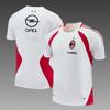 Retro Football Training Jersey Long Short Sleeve Team Sports Shirt Men Women