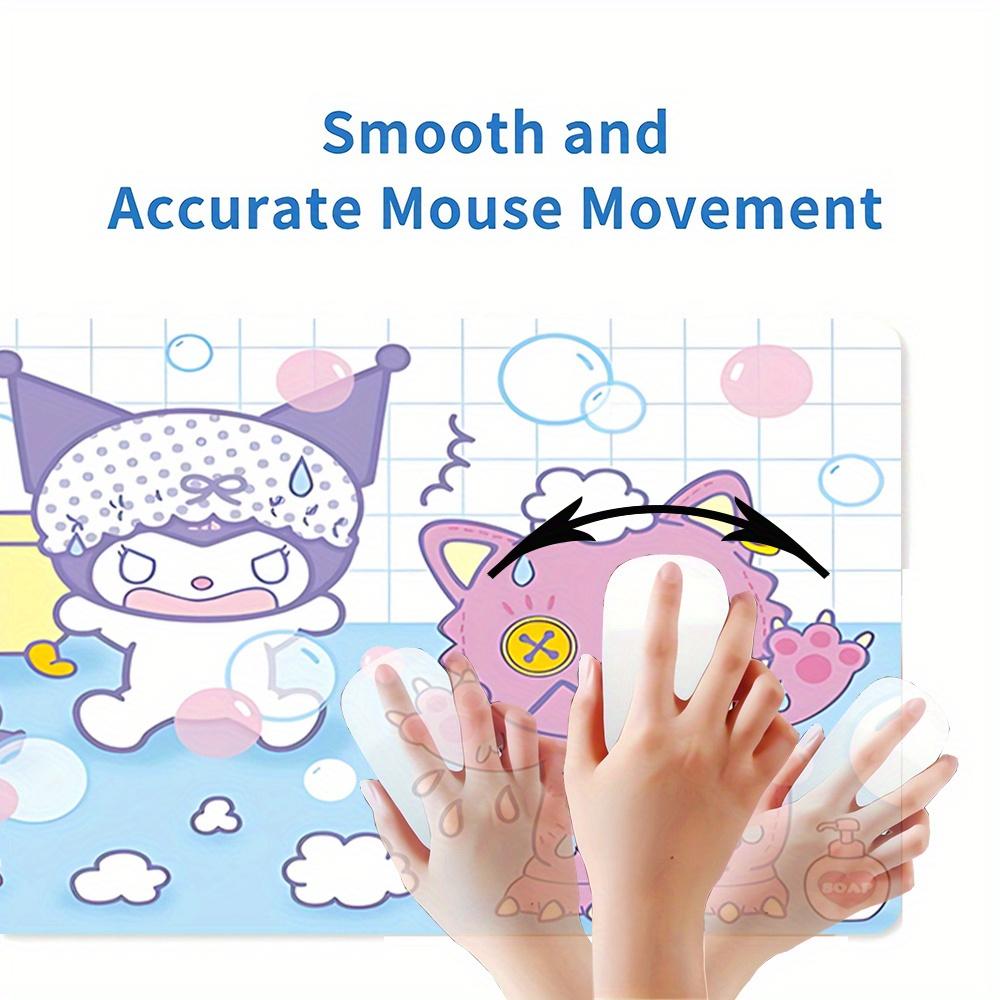 Bath Time, Cute Creatures Themed XXL Mouse Pad - Non-slip Rubber Desk Mat for Gaming and Office Use, Multi-Function Keyboard and Mouse Pad,