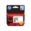 HP 655 Ink Cartridge - HP - Black - Inkjet - 14 Ml - 1 Pack - Yield 550 Pages