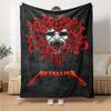 1pc Dragon guitarThemed Blanket Soft Flannel All Season Cozy Throw with Bold Graphic Print, Travel, or Holiday Gift for Family & Friends