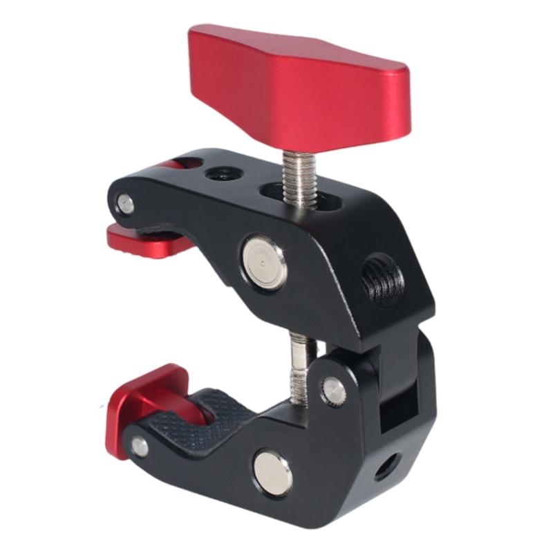 

Professional AntiSlip Pad Magical Arm Clamp With Universal 1/4 3/8 Mounting Thread For Photography Studio Equipment 1