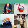 Streetwear Kids Shoulder Bag With Breathable Nylon Lightweight Design For School And Outdoor Use
