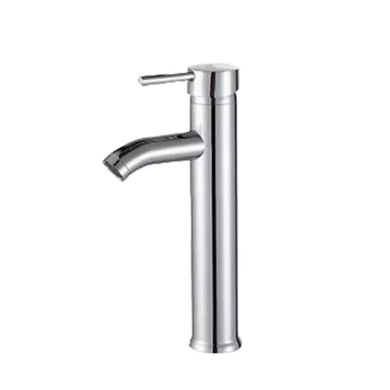 Stainless Steel Single Handle Basin Faucet