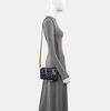 [Pre-Owned] Rowan 18 Brand Print Detachable Shoulder Strap Fabric Boston Bag - Excellent #1P1W10L
