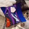 Fern Animation Frieren Beyond Journeys End Pillow Case Fashion Square Pillowcase Bedroom Sofa Room Ins Decoration Leisure