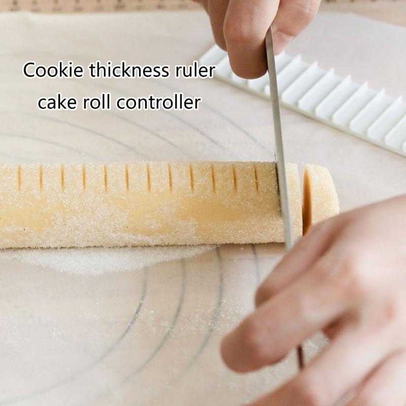 8Pcs Cake Cutting Roll Scale Ruler Cake Mold Fondant Decorate Tool