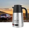 1200ML 24V Elektrischer Heizbecher Wasserkocher Edelstahl Wassererhitzer Flasche für Tee Kaffee Trinken Reise Auto LKW Wasserkocher