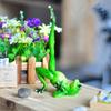 3D Frog Figurines Statue Craft Decoration Miniatures Desk Ornament Shelf Display Furnishing Model Statue