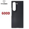 YTF dla Samsung Galaxy Z Fold 7 Etui z włókna węglowego aramidowego Pokrowiec Kevlar Ultra-cienki Fold6 Lekkie Etui ochronne Etui W26