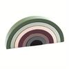 Arch Bridge Rainbow Building Blocks Kids Wood Stacker Baby Toy Color Cognitive Children Montessori Educational Wooden Toys