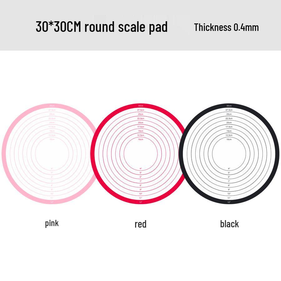 Silicone Baking & Kneading Mat - Heat-Resistant, Food-Grade, Large Cutting Board for Pizza & Macarons