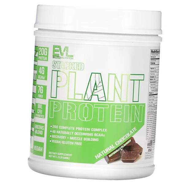 Гороховый Протеин, Stacked Plant Protein, Evlution Nutrition  680г Натуральный шоколад (29385004)