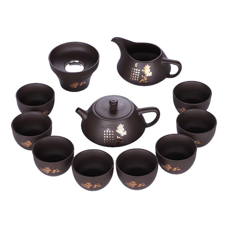 

Taodingxuan Purple Clay Tea Set