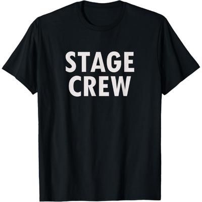 Camiseta Gráfica de Equipo de Escenario _ Camiseta de Friki de Teatro Regalo