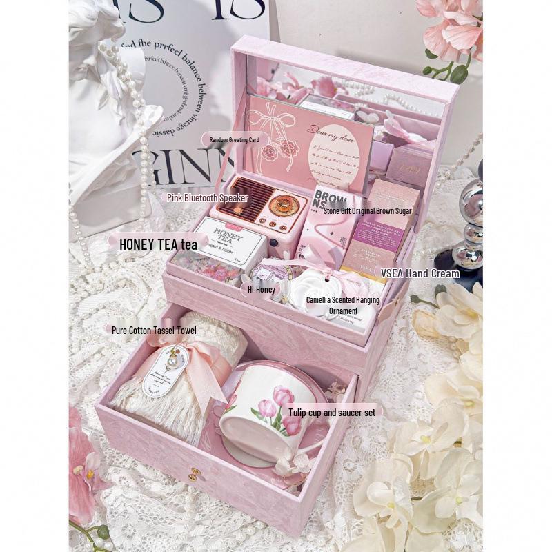 Luxury Bridesmaid Gift Box: High-End, Practical Souvenir for Best Friends, Women, and Nurses' Day.