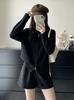 European Double Zipper Knit Cardigan - Women's Autumn 2026 Style Sweater Jacket