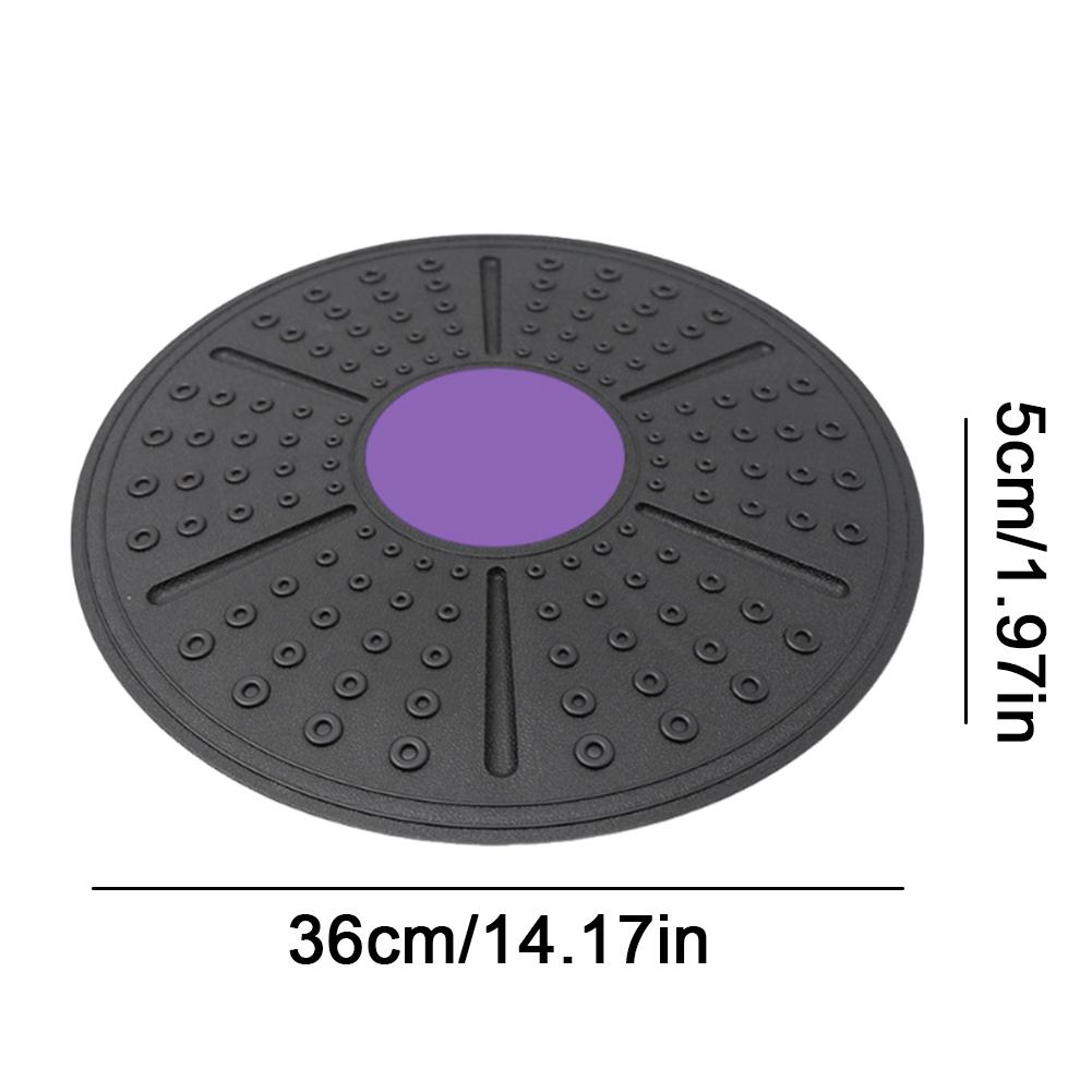 Wobble Balance Board Yoga Swing Balance Board Non-slip Balance Trainer Portable Stability Board for Core Training