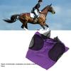 Breathable horsefly mask with ears, soft mesh plus adjustable lightweight design, equestrian riding, insect and UV protection