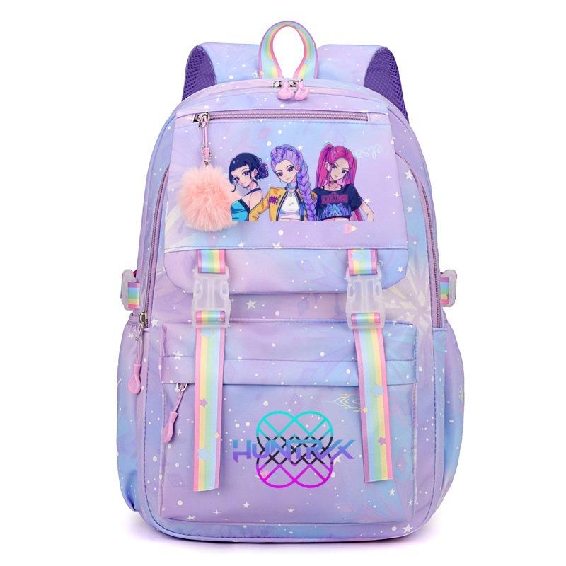 Kpopdemonhunters Witch Hunters Peripheral Student School Bag Fashion Backpack