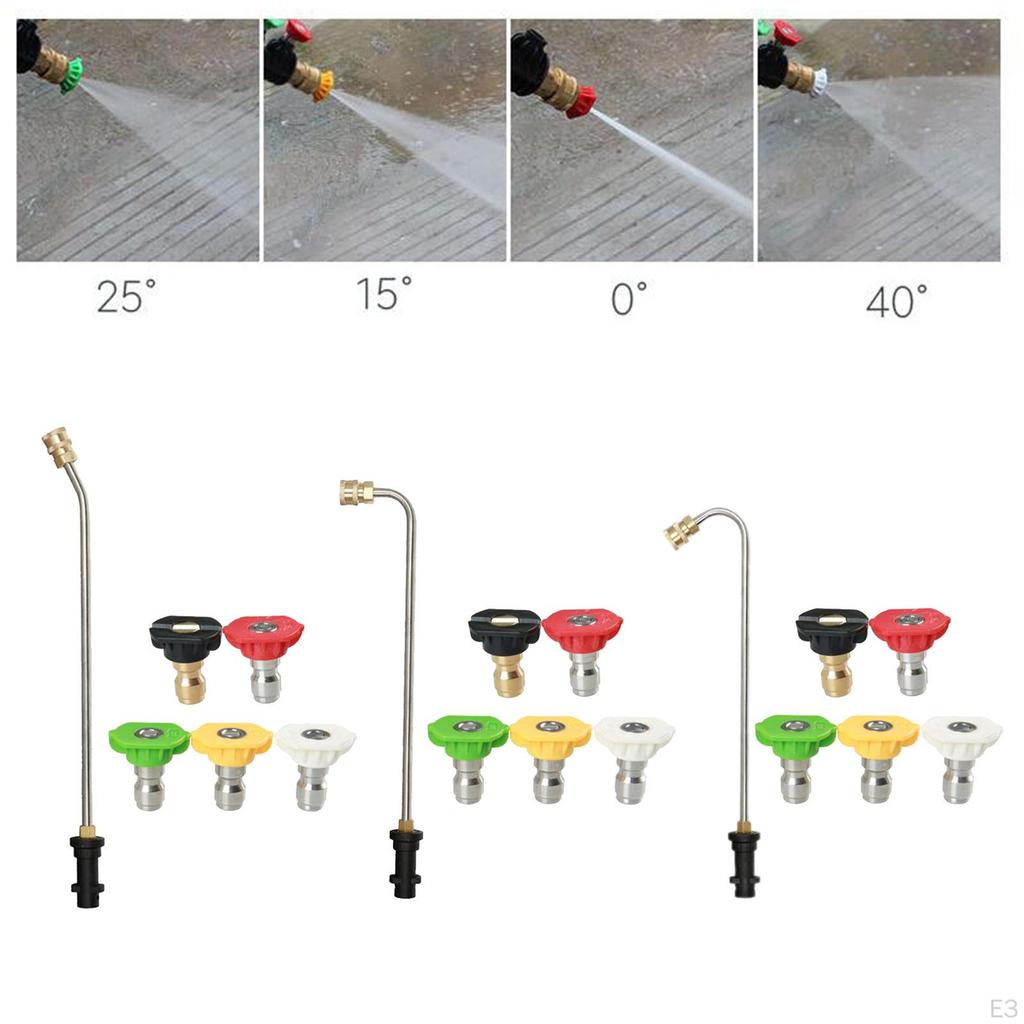 Gutter Cleaning Tool Multiple Degree 1/4 inch connect quickly High Pressure