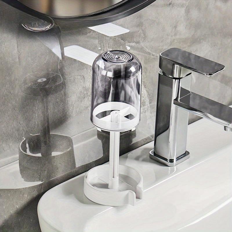 Tandenborstelhouder Met Stofkap Afvoerontwerp Plastic Multifunctionele Badkamer Tandenborstel En Beker Organizer