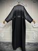 LN212 bescheiden2026 Heißer Verkauf Neue Muslimische Damenbekleidung Heißer Diamant Strickjacke Robe Mittlerer Osten Mode Burka