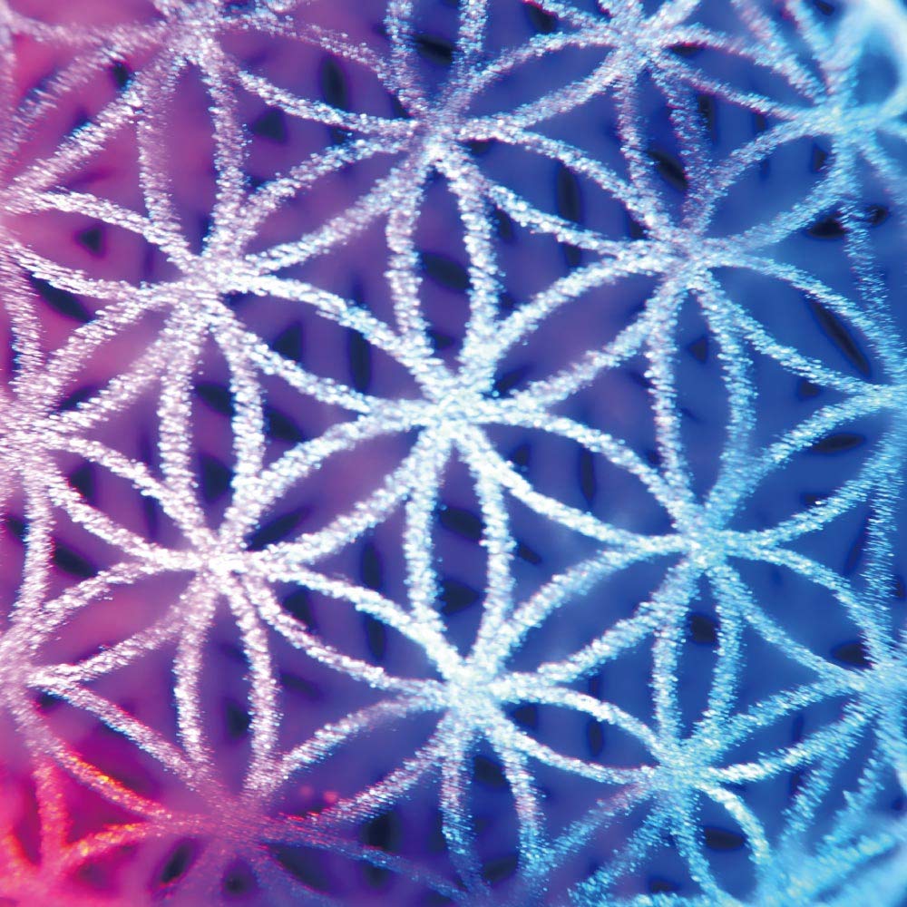 Luxury Handmade Crystal Flower of Life Ball with Orgonite, Original Purification and Healing