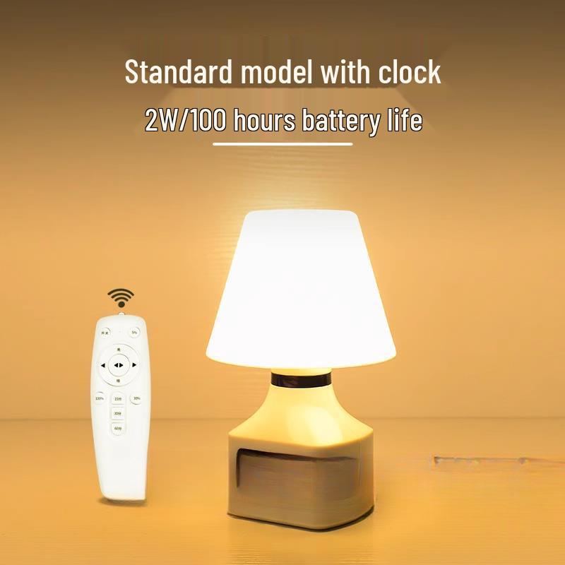 Soft Glow Baby Night Light with Remote Control – Eye-Friendly Plug-In for Bedroom and Nursery