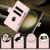 Thin Suede Magnetic Flip Leather Phone Case for Samsung Galaxy S25 FE S24 Ultra S23 Plus S22 S21 S20 S10 Wallet Card Cover Coque