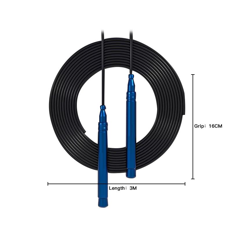 Verstellbares Springseil, Fitness, Gewichtsverlust, Kinder, Sport, Stahldraht, Springseil, Trainingsgerät