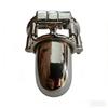 Fully Enclosed Chastity Cage Inescapable Men Steel Cock Cage BDSM Bondage Cbt Device Anti Pullout Metal Male Chastity Device
