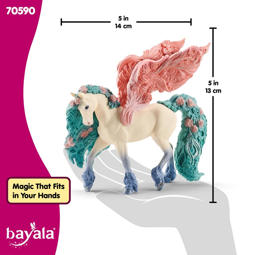 Schleich Bayala Flower Pegasus Figure 70590