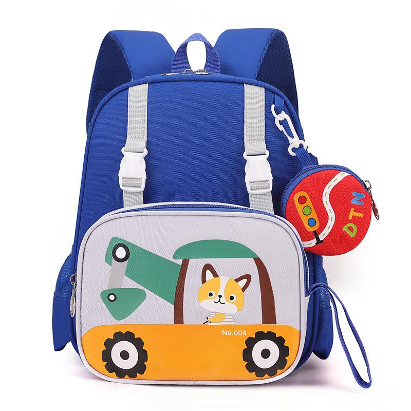 New Cartoon Cute Baby Schoolbag, Girl Children's Backpack, Lightweight Kindergarten Student Schoolbag