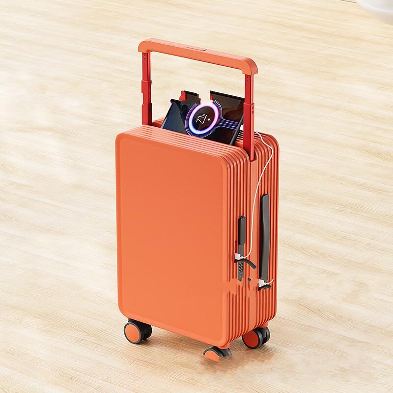 OKD 2025 Multi-functional Wide Pull Rod Travel Luggage 20 inch