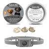 Pet Flea and Tick Collar for Dogs and Cats, Silicone Mosquito Repellent, 8-Month Protection