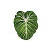 Acrylic Monstera Leaf Coaster Tropical Green Plant Cup Mats Anti-Slip Cup Holders Countertop Protector Kitchen Drink Coasters