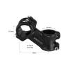Bicycle Stem 35 Degree 70mm FOMTOR Bicycle Handlebar Stem Riser Suitable for BMX MTB Road Bike Mountain Bike x 31.8mm (31.8 70mm)