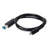 Club 3D USB-C USB Cable (M) for USB Type B (M) USB 3.1 Gen 2 30 V 3 A 1 M