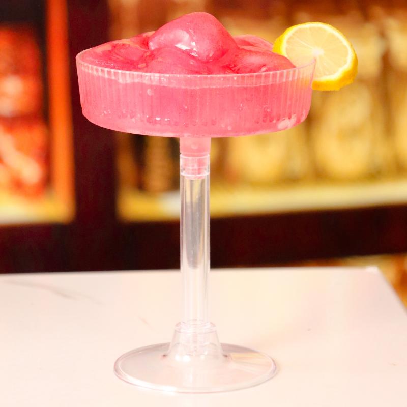 10Pcs Plastic Martini Glasses Disposable Transparent Champagne Glass Detachable Champagne Tower Dessert Cup For Wedding Party