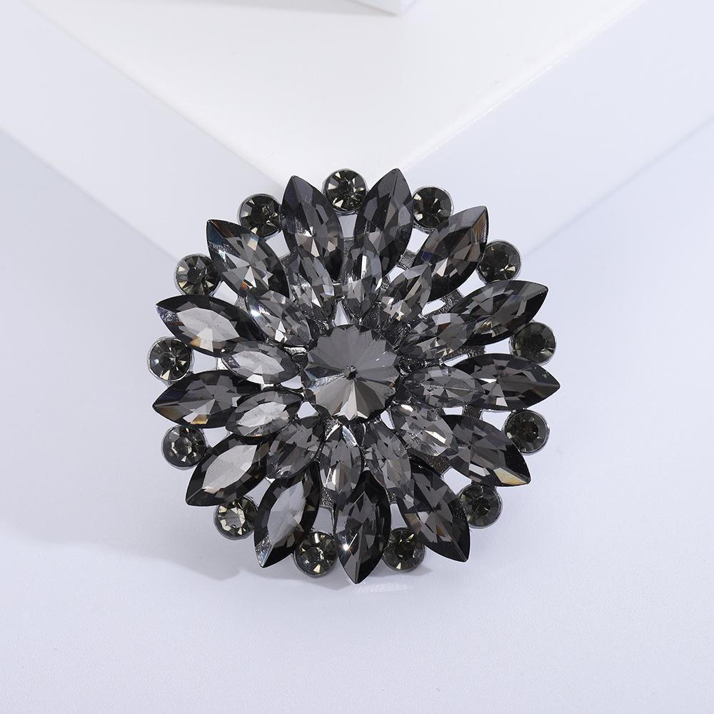 Spille corsage in lega con strass accessori abbigliamento spot