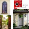 5pcs Pet Alert Safety Fire Rescue Sticker Save Pets Emergency Pet Inside Decal In Case Of Danger Pet In House Window Door Sign