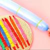 100Pcs Mixed Color Long Latex Rocket Balloon Flying Squeaking Children Birthday Party Decoration Latex Balloons Classic Toys