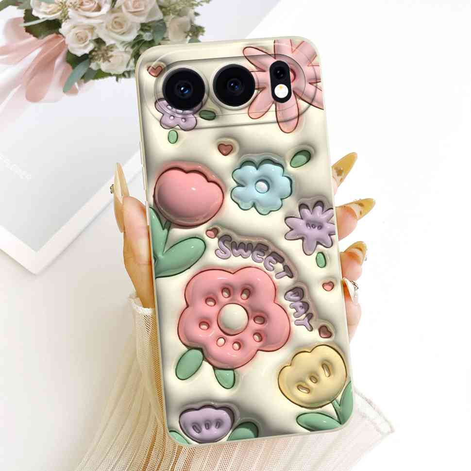 New Design For Honor 500 5G 6.55" Case Sunflower Cartoon Silicone Back Cover For Honor500 HONOR 500 5G MEY-AN00 Phone Cases