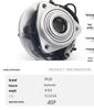 Front Wheel Hub Bearing Assembly 513234 for Jeep Grand Cherokee/Finger