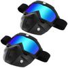 Dustproof Motocross Glasses Windproof Motorcycle Goggles Breathable Full Face Protective Motorbike Dirt Bike MTB Helmet Mask