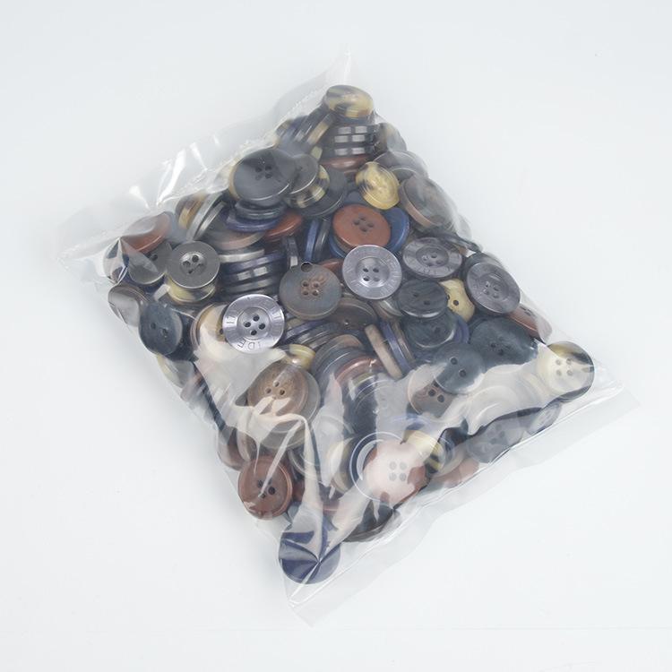 Available Now! Mixed Color Round Resin Buttons for DIY Crafts – Ideal for Handmade Button Art and Floral Designs.