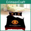 Manchester United Comforter Set With Active Printing For Home Bedroom Use